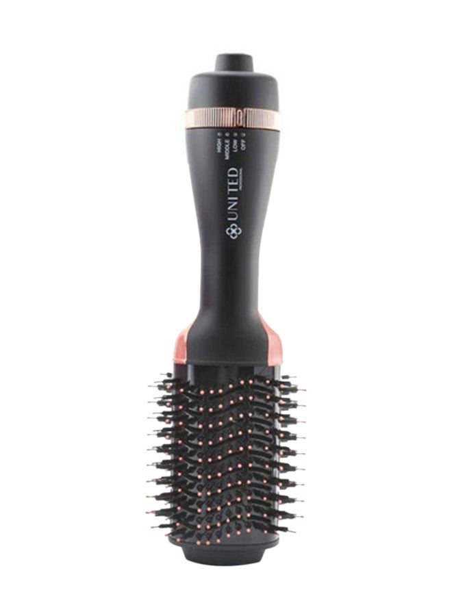 United Hair Styler With 3 Speed Function Black/Gold 450grams  - Image 1