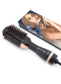 United Hair Styler With 3 Speed Function Black/Gold 450grams  - Image 2