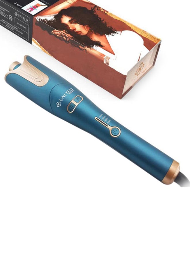 United Hair Curler With Digital Temp Display Green/Gold 450grams - Image 2