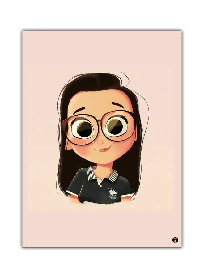 بي بي لوحة ماوس مزينة بطبعة متعدد الألوان - Image 1