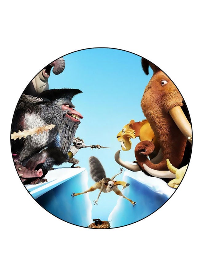 بي بي لوحة ماوس مزينة بطبعة متعدد الألوان - Image 1