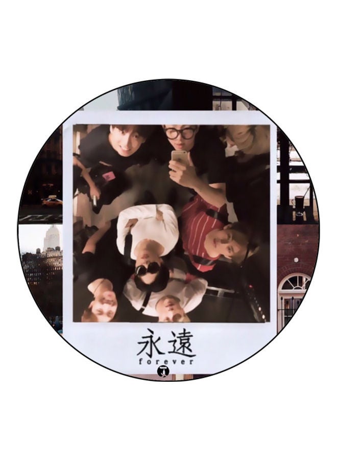 BP Foldable Printed Mousepad Multicolour - Image 1