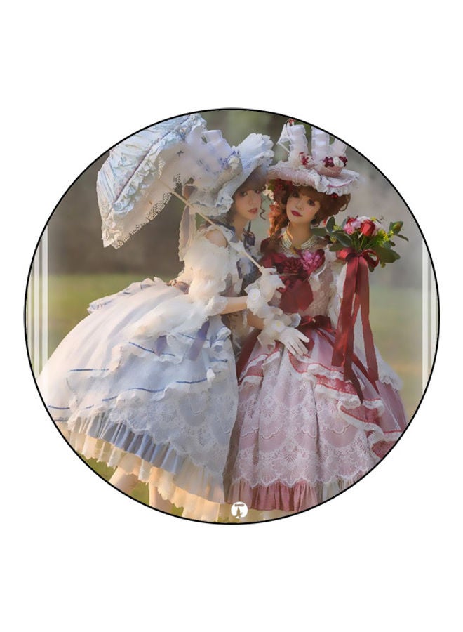 بي بي لوحة ماوس مزينة بطبعة متعدد الألوان - Image 1