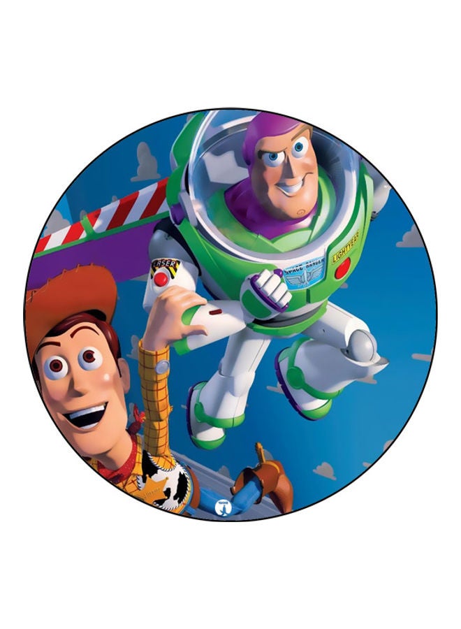 بي بي لوحة ماوس مزينة بطبعة متعدد الألوان - Image 1