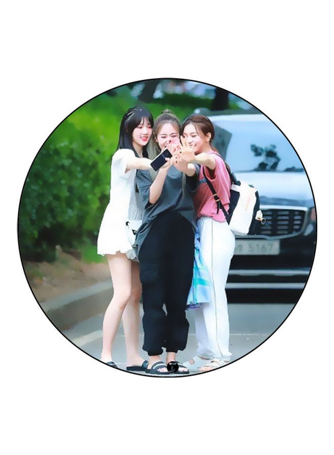 بي بي لوحة ماوس مزينة بطبعة متعدد الألوان - Image 1