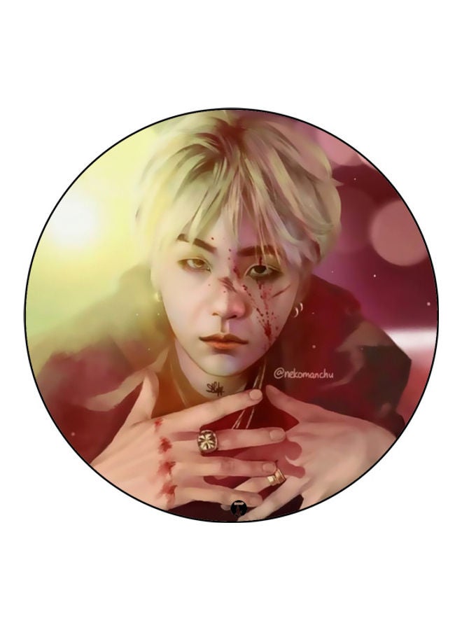 بي بي لوحة ماوس مزينة بطبعة متعدد الألوان - Image 1