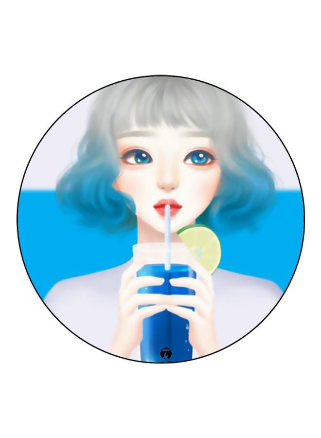 بي بي لوحة ماوس مزينة بطبعة متعدد الألوان - Image 1