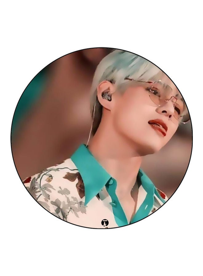 بي بي لوحة ماوس مزينة بطبعة متعدد الألوان - Image 1