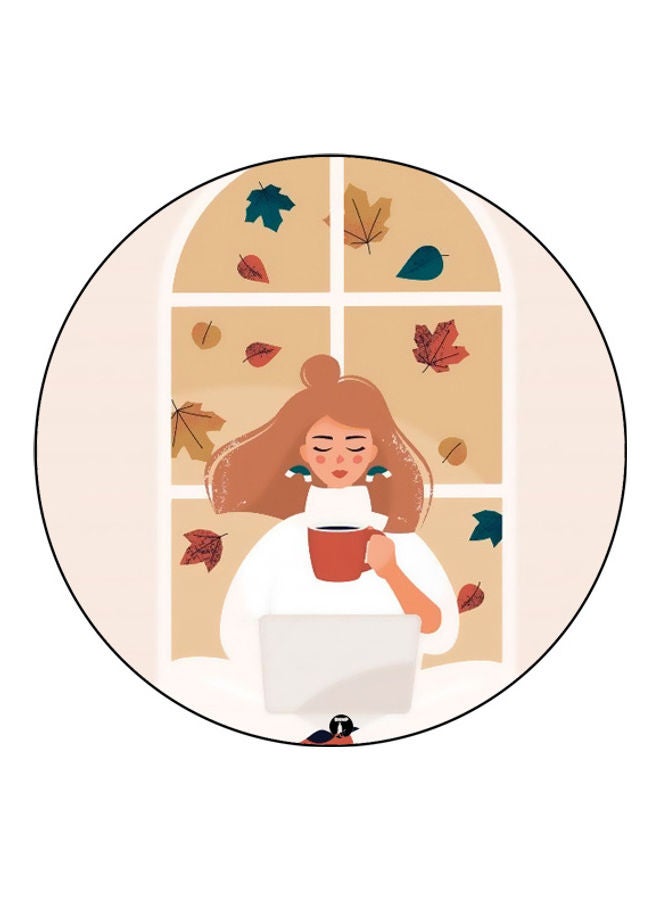 بي بي لوحة ماوس مزينة بطبعة متعدد الألوان - Image 1