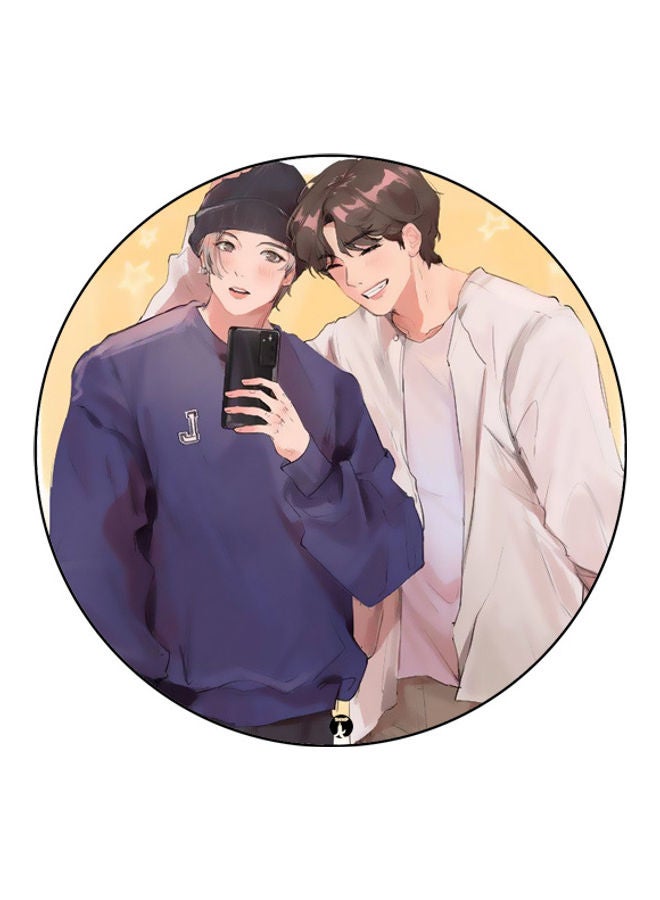 BP Foldable Printed Mousepad Multicolour - Image 1