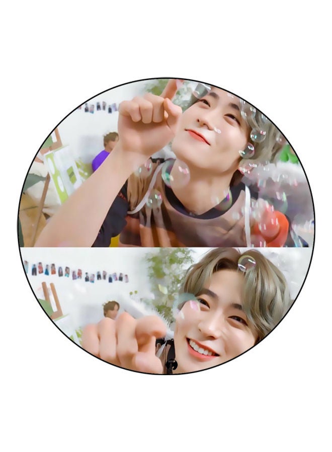 بي بي لوحة ماوس مزينة بطبعة متعدد الألوان - Image 1