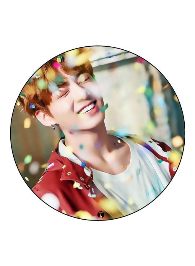 بي بي لوحة ماوس مزينة بطبعة متعدد الألوان - Image 1