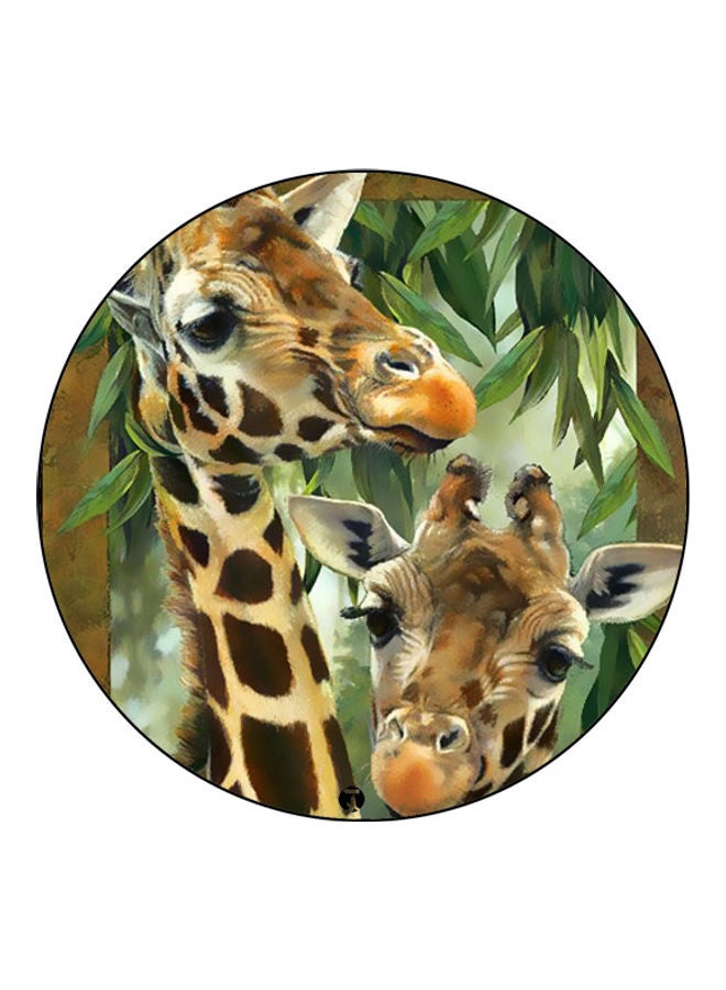 بي بي لوحة ماوس مزينة بطبعة متعدد الألوان - Image 1