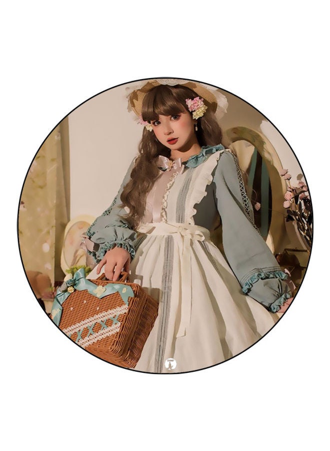 بي بي لوحة ماوس مزينة بطبعة متعدد الألوان - Image 1