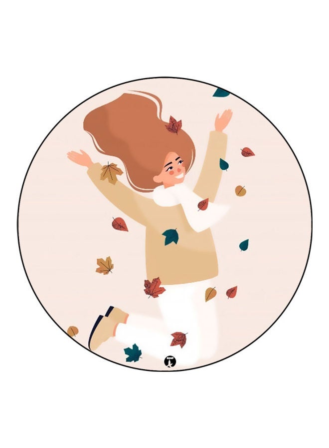 بي بي لوحة ماوس مزينة بطبعة متعدد الألوان - Image 1