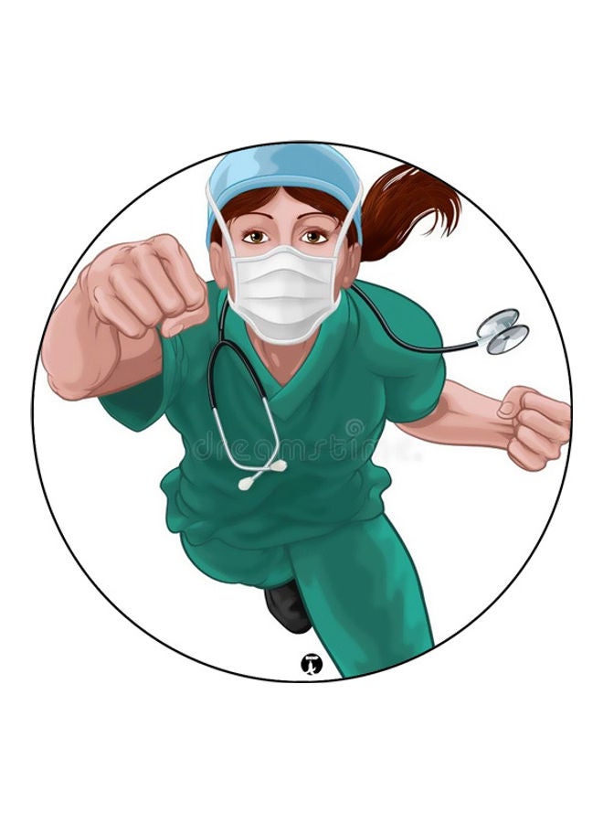 BP Foldable Printed Mousepad Multicolour - Image 1