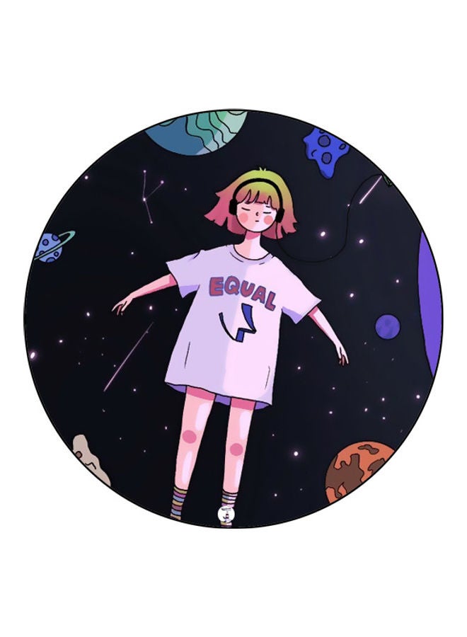 بي بي لوحة ماوس مزينة بطبعة متعدد الألوان - Image 1