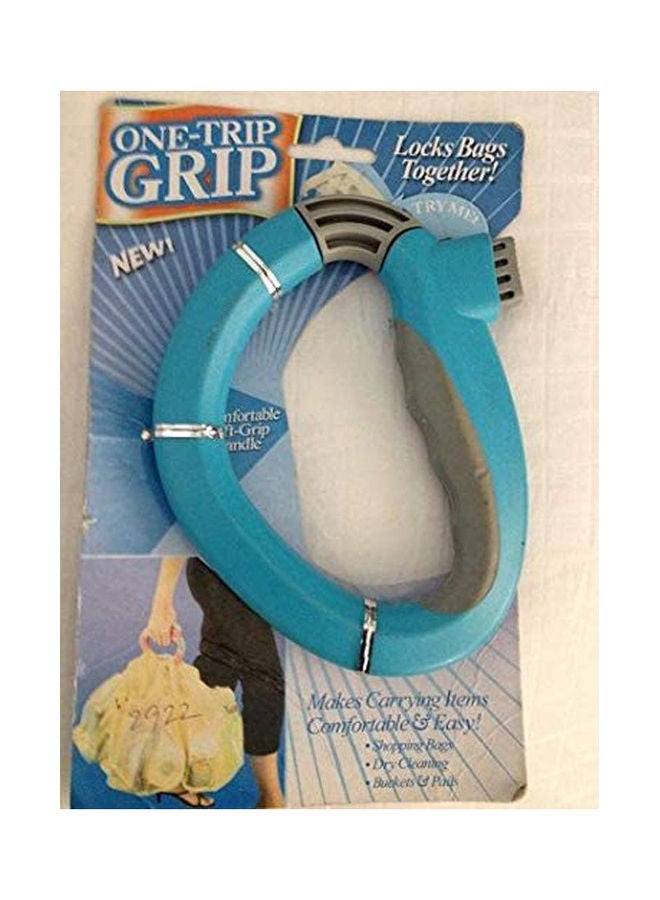 ONE-TRIP GRIP Grip Locks Bags Together Blue 