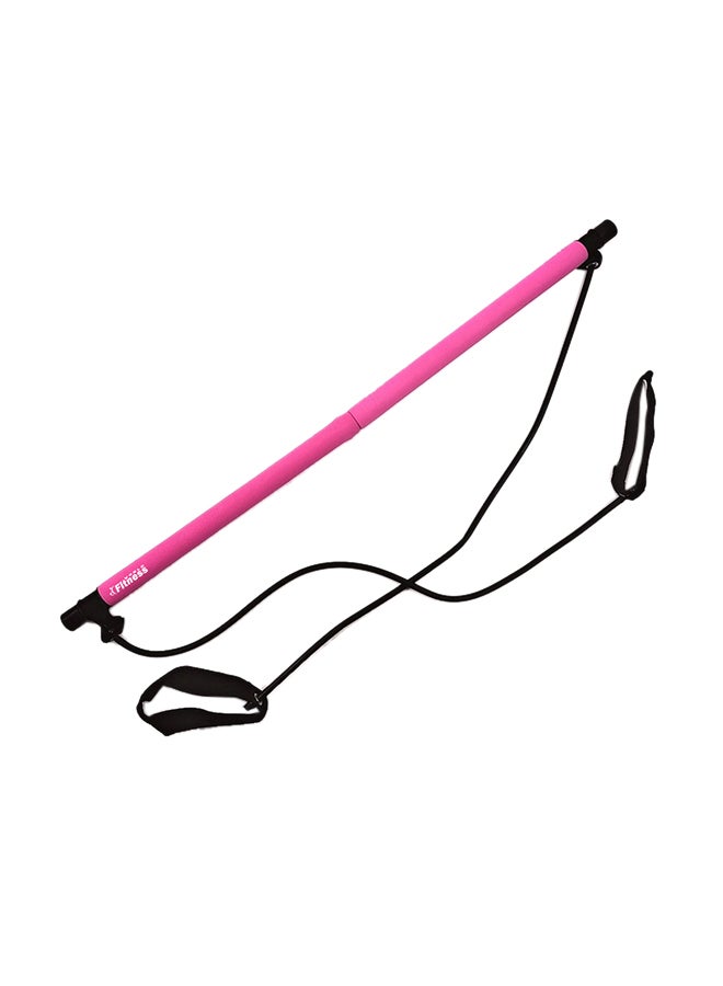 Fitness World Bar With Rubber Belts - Image 1