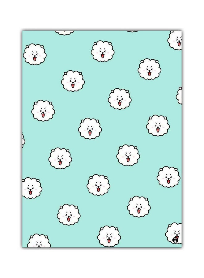 بي بي لوحة ماوس مزينة بطبعة متعدد الألوان - Image 1