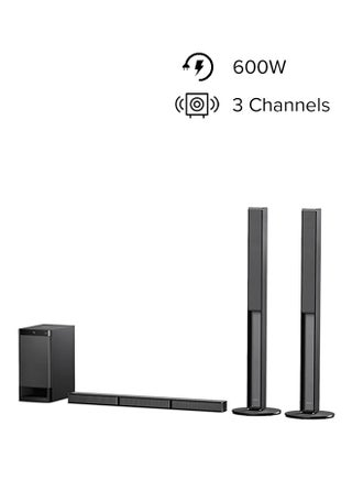5.1ch Home Theatre Soundbar System With Wireless Subwoofer HT-RT40 Black - v1635188540/N12841327A_1
