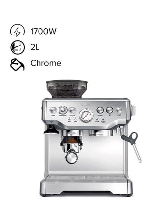 Barista Espresso Machine (International Version) 2 L 1700 W BES870 Chrome - v1635188545/N13393892A_1