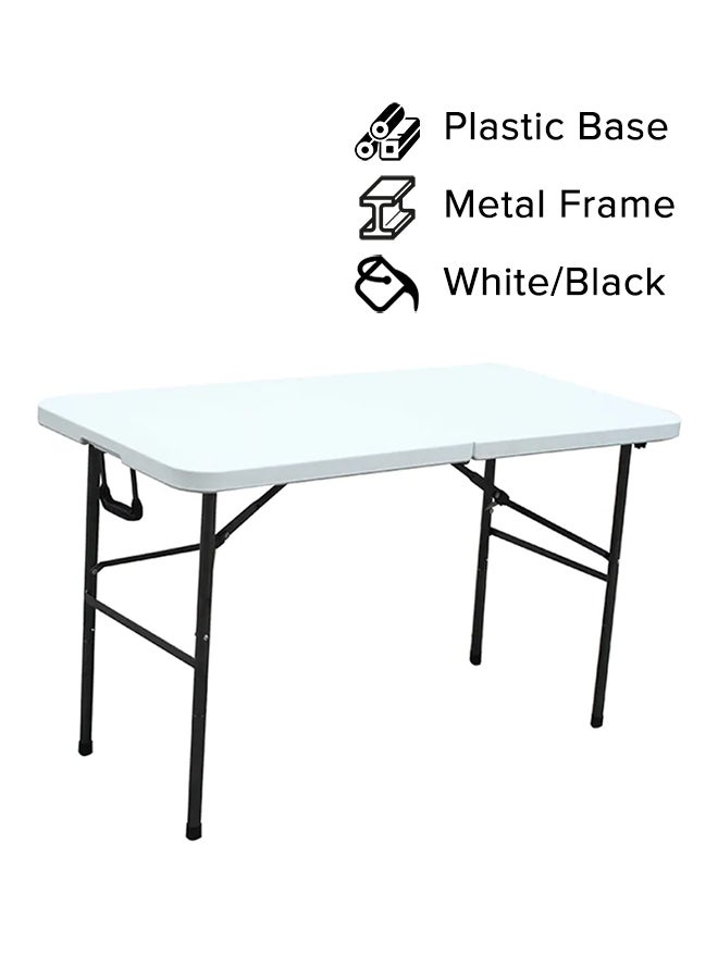 LANNY - Foldable Buffet Table Multicolour 122x75x60centimeter - Image 1