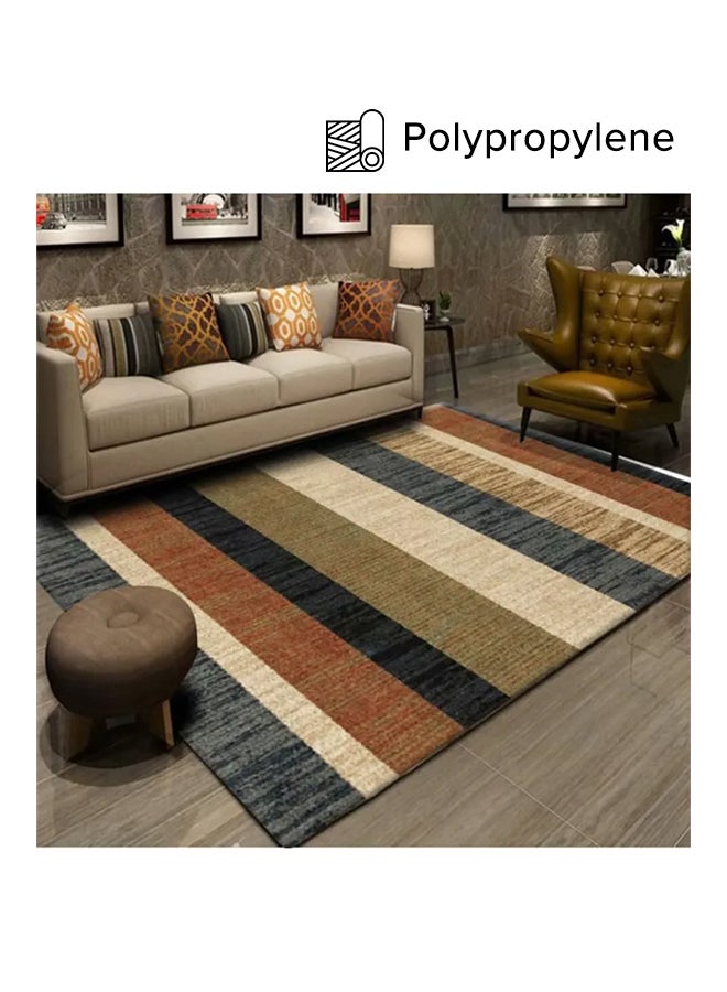 GOOTOY - Warm Luxurious Modern Printed Rectangular Anti-Slip Carpet Polypropylene Multicolour 140x200cm - Image 1