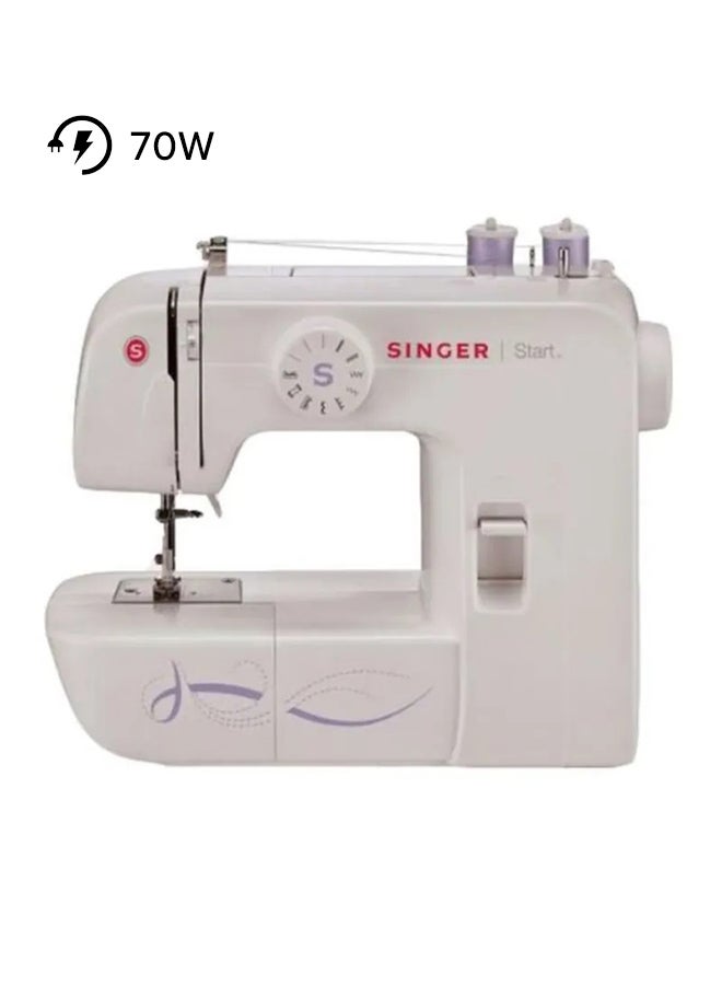 سينجر ماكينة خياطة كهربائية 1306 أبيض - Image 1
