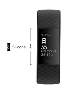 Fitbit Charge 4 (NFC) - Advanced Fitness Tracker with GPS, Swim Tracking & Up To 7 Day Battery Black  - Image 2