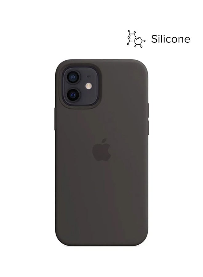 Apple iPhone 12 | 12 Pro Silicone Case with MagSafe Black 