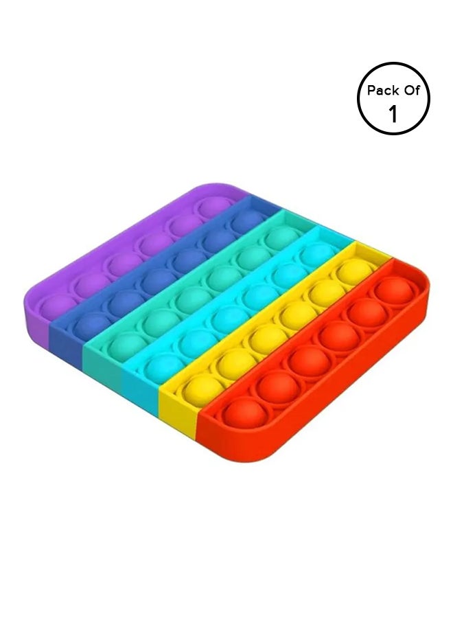 Stress Relieve Durable Washable Silicone Push Pop Bubble Sensory Fidget Toy 12x1.5x12cm
