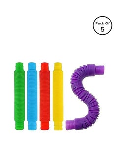 XiuWoo 5-Piece Push Bubble Sensory Fidget Multipurpose Stress-Relieving Decompression Toy Set 8.07x4.17x2.52cm  - Image 1
