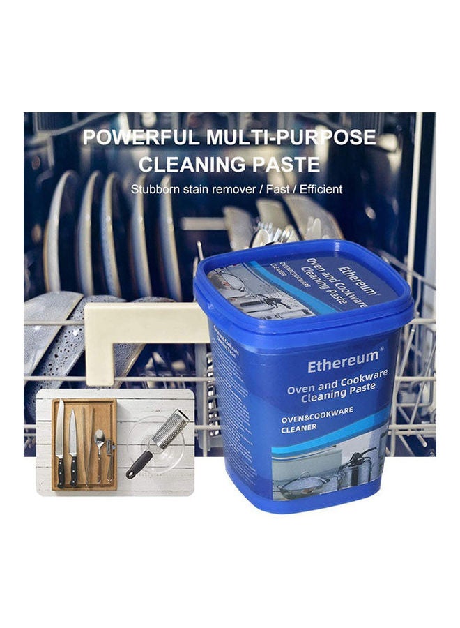 Oven And Cookware Cleaning Paste Kitchen Ware Cooking Utensil Powerful Cleaner Grease Stain Rust Remover Blue 8.5cm  - Image 2