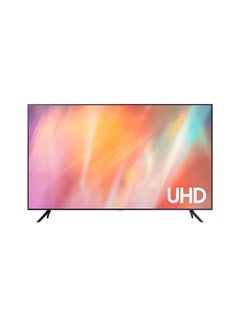 Samsung 58 Inch LED TV UHD 4K Processor Slim look PQI 2000 HDR, 60 Hz Refresh rates 10+ Mega Contrast UHD Dimming Pure Color Built in Receiver (2021 Model) UA58AU7000UXUM Black