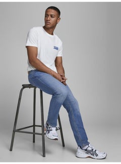 JACK & JONES Glenn Slim Fit Jeans Blue  - Image 4