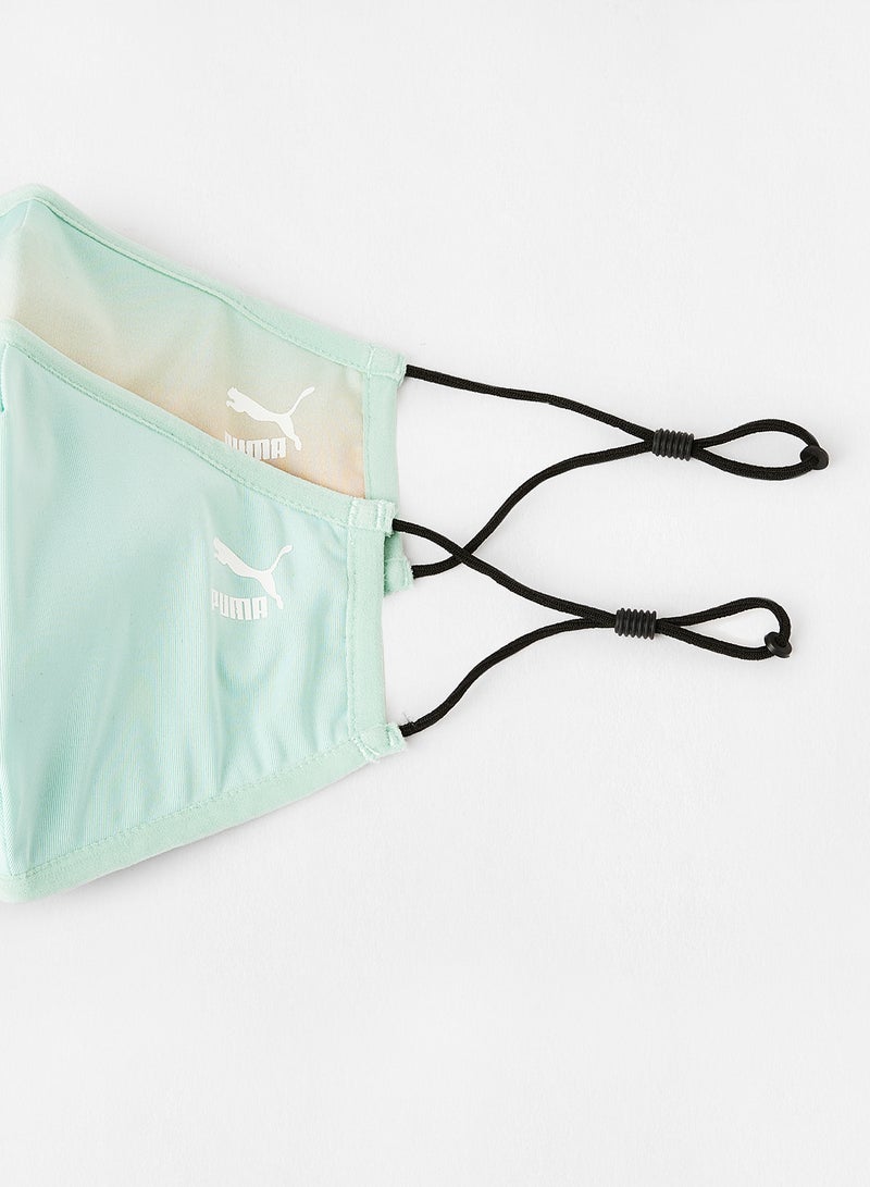 PUMA - Logo Face Mask (Set of 2) Multicolour - Image 1
