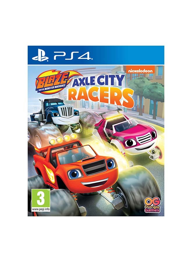 BANDAI NAMCO Entertainment Blaze And The Monster Machines Axle City Racers 3GLEBLAZE1 - PlayStation 4 (PS4) 