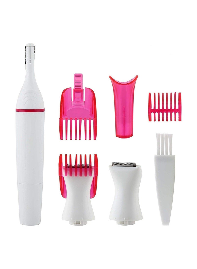 Sensitive Precision Beauty Styler Hair Trimmer White/Pink - Image 2