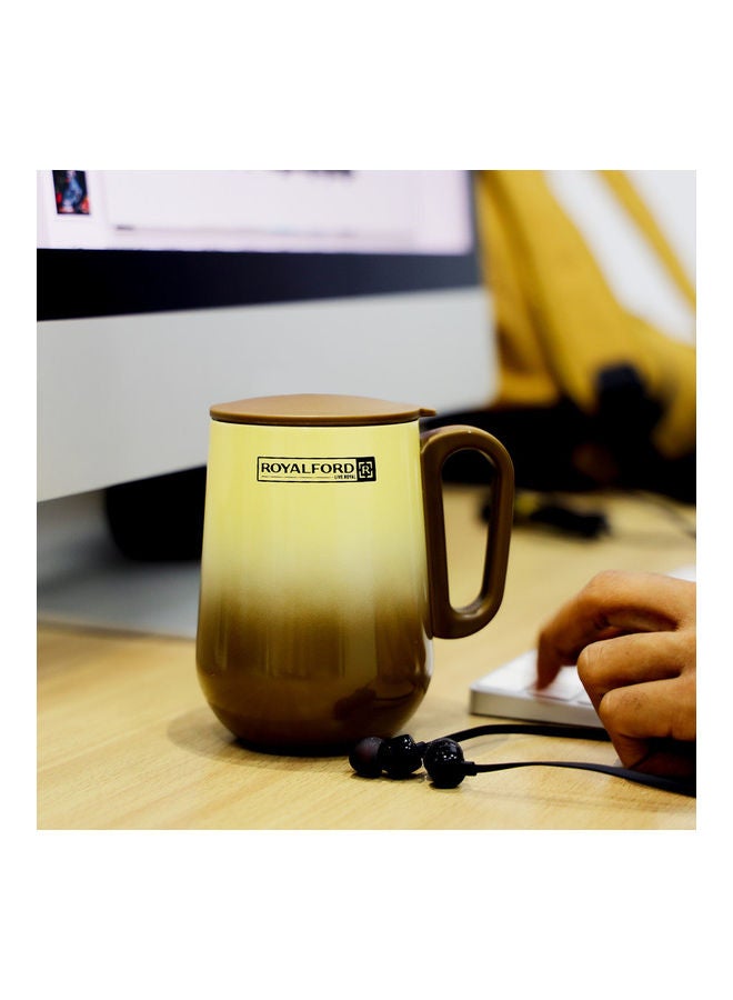 Royalford Coffee Mug Double Wall Stainless Steel 270Ml Ss 304 Inner Pot Hot & Cold Multi Color Assorted Colour - Image 5