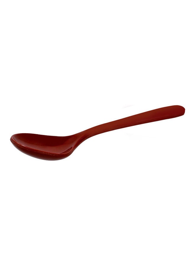 DELCASA Melamine Spoon Red 17.7x3.7x2.6cm  - Image 1