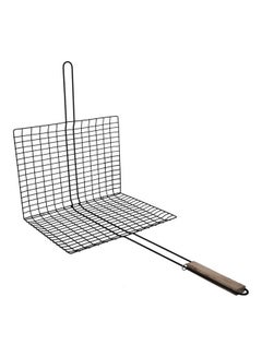 Royalford Foldable Portable Stainless Steel Barbecue Grill Indoor And Outoor Silver/Red 30x40x70cm  - Image 4