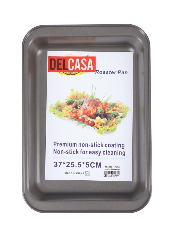 DELCASA Roaster Pan Black 37x25.5x5cm  - Image 1