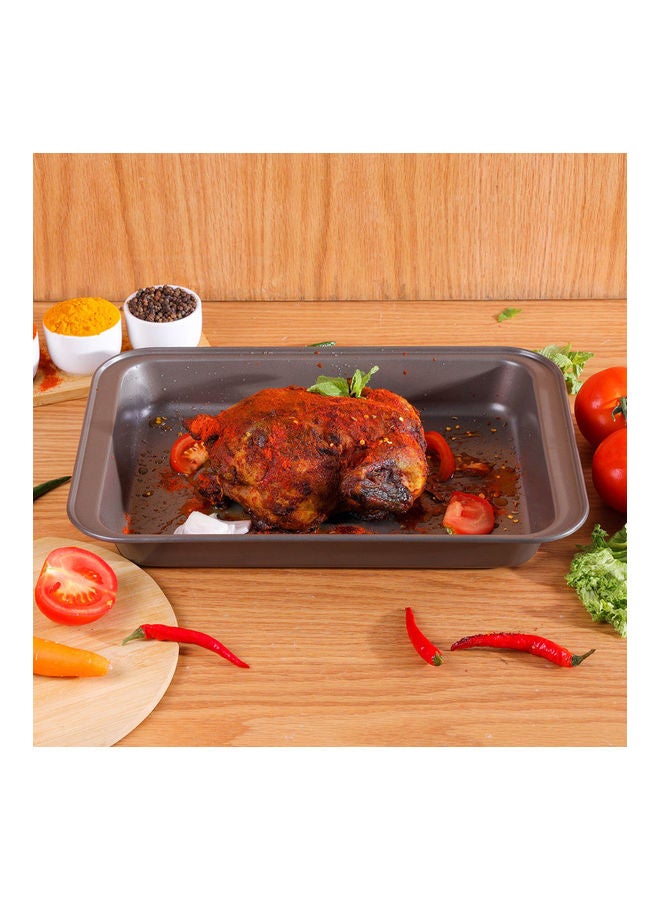DELCASA Roaster Pan Black 37x25.5x5cm  - Image 2