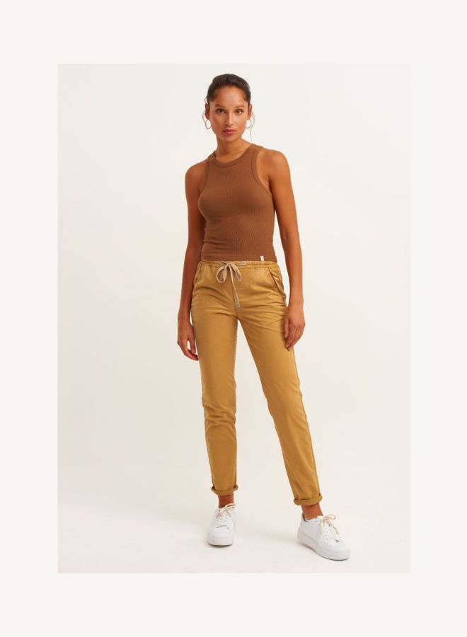 OXXO Drawstring Carrot Fit Pants Antik Yogi - Image 2