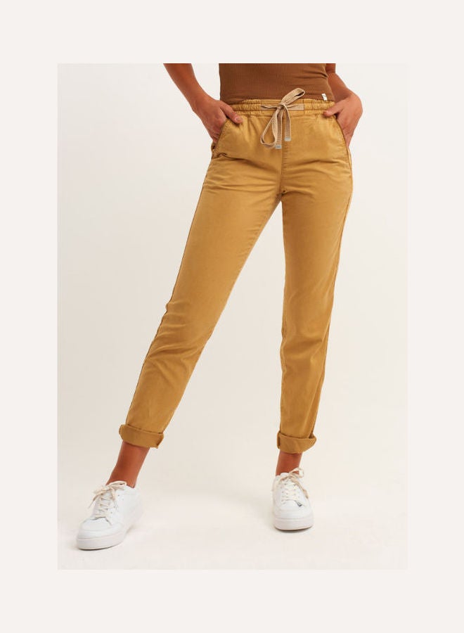 OXXO Drawstring Carrot Fit Pants Antik Yogi - Image 1