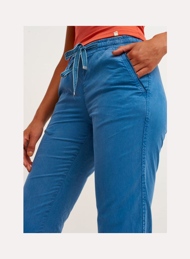 OXXO Drawstring Carrot Fit Denim Pants Antik Cerulean  - Image 3