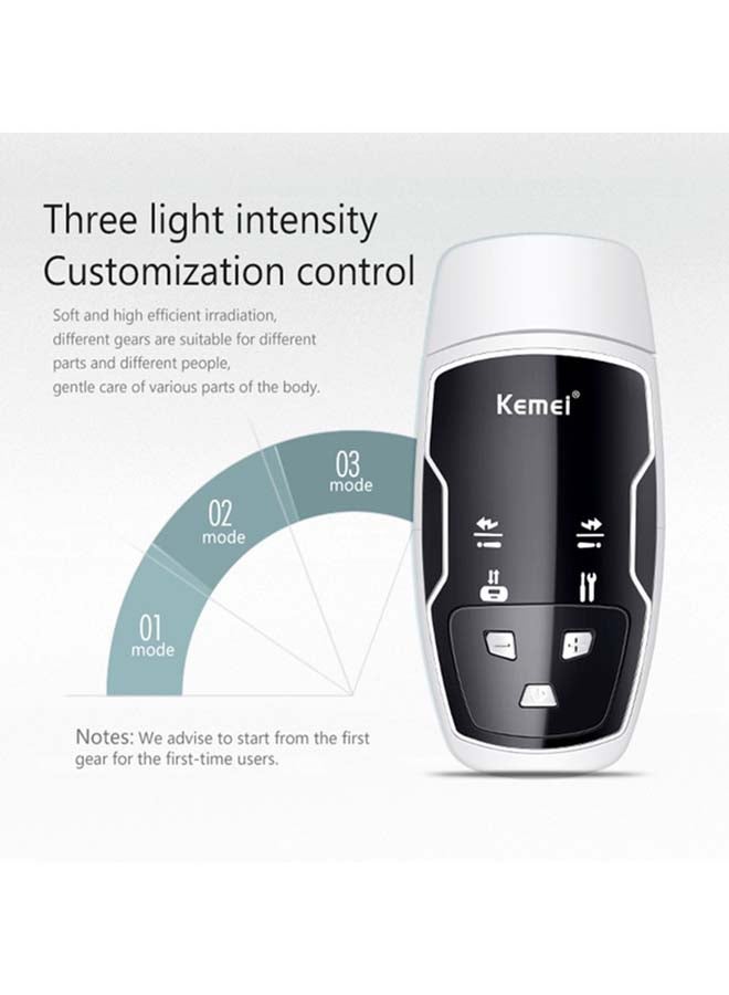 KM-6812 Photonic Laser Permanent Hair Remover White/Black
