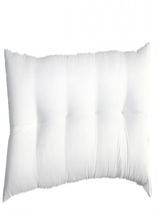 سنوز وسادة طويلة محشوة بالألياف السائبة بوزن 1800 جم، مقاس متوسط قطن أبيض 40x180سم - Image 3