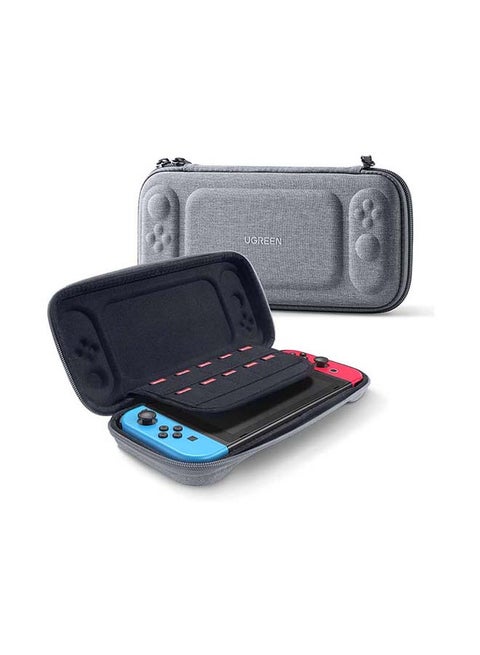 Carry Case for Nintendo Switch Storage Handle Cover Bag for NS Ultra Slim Hard Shell with 10 Game Slots Portable Bag for Switch with Military Level Protection